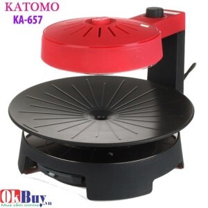 Vỉ chiên nướng điện chân không đèn hồng ngoại Katomo KA-657