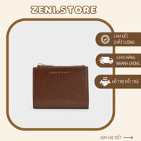 Ví ck gập mini Ví cê ka trơn đựng tiền hàng chuẩn loại 1 full box #907 - ZENI.STORE