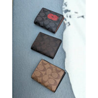 Ví Coach C0095 Slim Bill Wallet In Signature Canvas