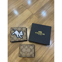 Ví COach nam CHÍNH HÃNG kèm card holder.