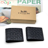 Ví coach nam da vân hoạ tiết nữ