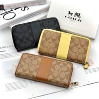 VÍ COACH NỮ LOGO PHỐI MÀU
