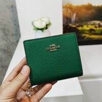 VÍ C.OACH® Outlet | Snap Wallet da mịn cực sang full box
