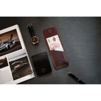 Ví Da Bò Mini Nhỏ Gọn, Ví Sen 3, Bảo Hành Trọn Đời SN Wallet