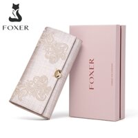 Ví Da Bò Nữ Cao Cấp Foxer 218002F