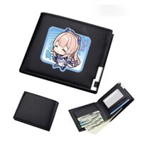 Ví da cầm tay nam nữ in hình GENSHIN IMPACT ver CHỮ NHẬT CHIBI game tiện lợi anime chibi
