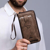 Ví da cao cấp nhiều ngăn đựng thẻ tiền và điện thoại