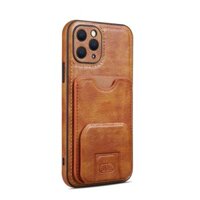 Ví Da Có Đựng Thẻ Chân Đế Ốp Lưng Điện Thoại iPhone 16 15 14 13 12 11 Pro Max X XS XR 7 8 Plus Vỏ Chống Sốc
