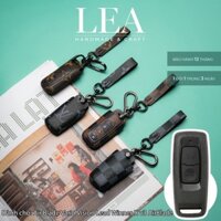 Ví da đựng chìa khóa smartkey Honda Air Blade Vario Vision Lead Winner X v3 AirBlade 2 nút mới VSV CD