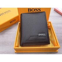 Ví Da Nam Boss Dáng Đứng Full Hộp Sang Trọng