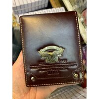 Ví da nam CEFIRO chính hãng Kenli's - cam kết sản phẩm được làm bằng da thật 100%