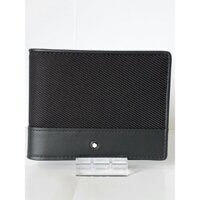 Ví da nam  Montblanc Nightflight Black Meisterstuck wallet with money clip 113151