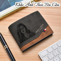 Ví Da Nam Ngang Cao Cấp GUGES Khắc Tên Lên Ví Nam Làm Quà Tặng Phong Cách Trẻ Trung Thanh Lịch GG0015