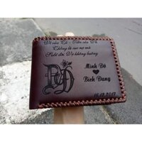 Ví Da Nam/Ví Nam/Ví Khắc Tên BYL