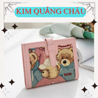 Ví da nữ ERANGBEAR cầm tay mini kiểu dáng sang trọng thanh lịch kim0001 - Quảng Châu