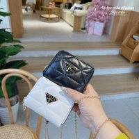 Ví da nữ - Ví mini đựng tiền - Ví da có xích - Ví da đựng giấy tờ- Ví da mini size nữ