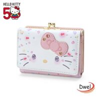 Ví da PU DWEL, Túi Sanrio Hello Kitty thời trang giản dị Kawaii, Quà tặng sinh nhật Túi đựng thẻ gấp dễ thương