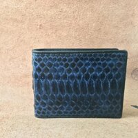 VÍ DA TRĂN NAM CAO CẤP( Da Trăn-Xanh ghi-Ngang)