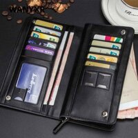 Ví da WANYXR Quà tặng Túi đựng tiền xu thời trang nam