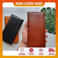 Ví dài da trơn 💖𝙁𝙧𝙚𝙚𝙎𝙝𝙞𝙥💖 Ví nam da bò thật WL103 l Men's Level Store