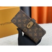 Ví Dài In Họa Tiết lv louis louis vuitton 58288 Kèm Hộp Đựng