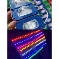 Vỉ đèn led mắt trâu 20 mắt điện 12v 24v không nháy.