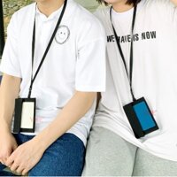 Ví đeo cổ mini UNISEX gập 3 nhiều ngăn chống thấm nước tiện dụng và phong cách YME_YDC