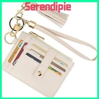 Ví đeo tay SEENDIPIE, Hộp đựng thẻ tín dụng đa chức năng siêu mỏng, Ví đựng thẻ tín dụng có thể tháo rời bằng da PU
