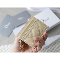 Ví DI.ORR caro holderr sp da bóng có trùm móc treo logo FULLBOX nguyên seal