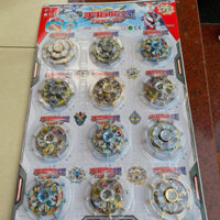 vỉ đồ chơi con quay hình siêu nhân tuyệt đẹp 12 con