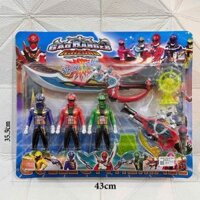 Vỉ đồ chơi Siêu nhân robot SP028-2