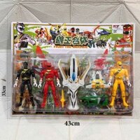 Vỉ đồ chơi Siêu nhân robot 28179