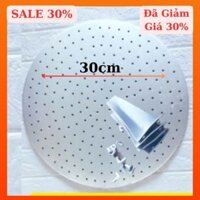 Vỉ đồ xôi, hấp xôi, hấp bánh, vỉ có 4 chân và tay cầm, tiện dụng, làm bằng nhôm trắng nguyên chất