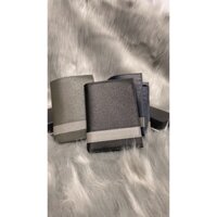 Ví dọc cao cấp phối sọc xám sang trọng