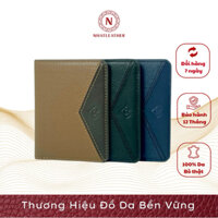 Ví Đứng Da Bò Epsom Nhỏ Gọn Tiện Dụng HAT014-WA11