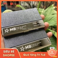 Ví đựng danh thiếp khắc logo ngân hàng MB, hộp đựng card visit cao cấp