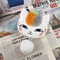 Ví đựng sách bạn bè của SKJK Natsume, Mặt dây chuyền hình mèo Anime Nhật Bản Natsume Yuujinchou, Dây kéo sang trọng Kitty di động Nyanko Sensei Ví đựng tiền xu Cô gái