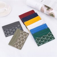 Ví đựng thẻ The Corner hoạ tiết monogram da PU kèm hộp handmade