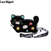 Ví đựng tiền xu silicon hình mèo dễ thương cho trẻ em và người lớn