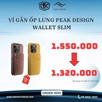 Ví gắn ốp lưng Peak Design Wallet Slim