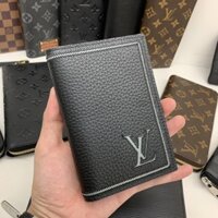 Ví gấp LV đứng da thật 100% LV-03