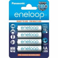 Vỉ giấy 4 viên pin AA Eneloop 1900mAh