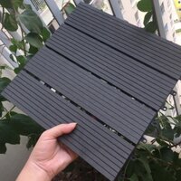 Vỉ gỗ nhựa Composite màu xám V05 - 10 tấm
