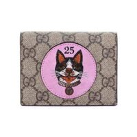 Ví Gucci Supreme Canvas Bosco Patch Card Case Wallet