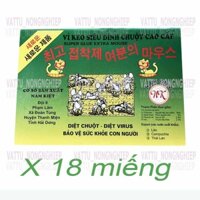 VỈ KEO DÍNH CHUỘT CAO CẤP – SUPER GLUE EXTRA MOUSE (18 Miếng)