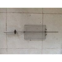 Vỉ kẹp, vỉ lưới, vỉ nướng đa năng/ vỉ nướng chả, thịt viên, chân cánh gà dành cho lò quay tự động chạy xích to xe máy