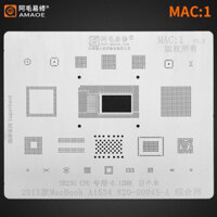 Vỉ làm chân ic full dòng Mac-book hãng Amaoe ( Mac 1 - Mac 9 )