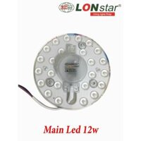 Vỉ LED Ốp Trần LONstar 12W,18W,24W,36W,48W,96W Có Nam Châm Gắn Sau - Main LED Chuyên Thay Thế Bóng LED Đèn Ốp Trần - 18W