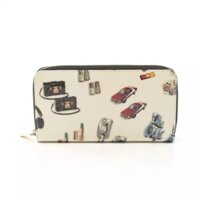 Ví Louis Vuitton Monogram Vernis Nokora Jesquiere Round Zipper Long Wallet Leather White Multicolor D69A1AC9339B1CGS