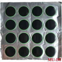 Vỉ miếng vá MU dùng cho lốp không săm thương hiệu Maruni - Sản xuất tại Nhật Bản - MU-B0 Size 52mm 16 miếngvỉ